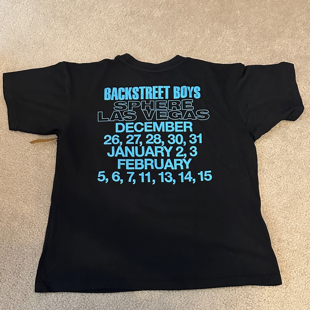 NEW Backstreet Boys Into the Millennium Sphere Residency Mirror 1999 to 2025 T - Picture 12 of 12